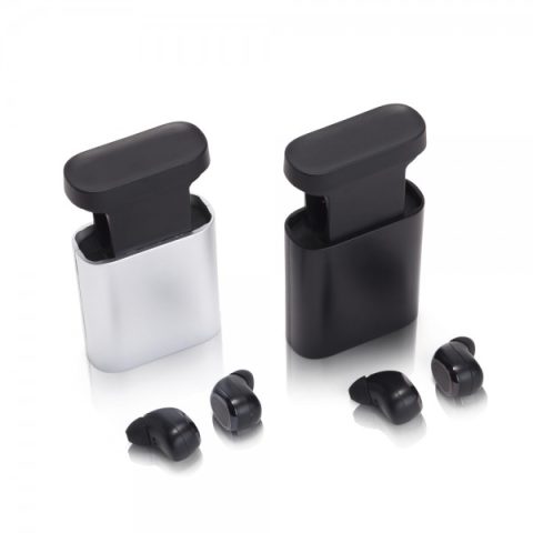 זוג אוזניות כפתור IN-EAR ללא חוטים בעיצוב יוקרתי דגם סינגר